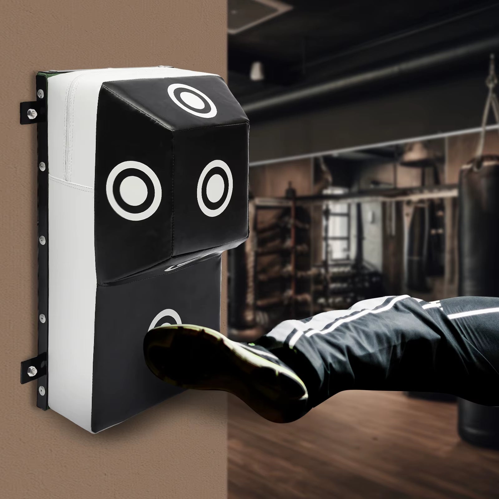 Wall Punching Pad Boxing Target Blocking Pad Wall-Mounted Taekwondo Training Sandbags Fighting Gear for Living Room Household