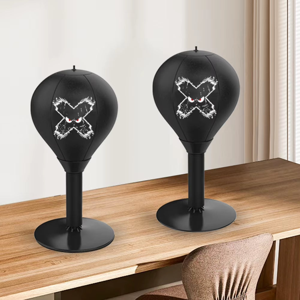 Desktop Punching Bag Boxing Training Punching Bag with Suction Cup Punching Ball Funny Desk Boxing Punch Ball for Kids Adults