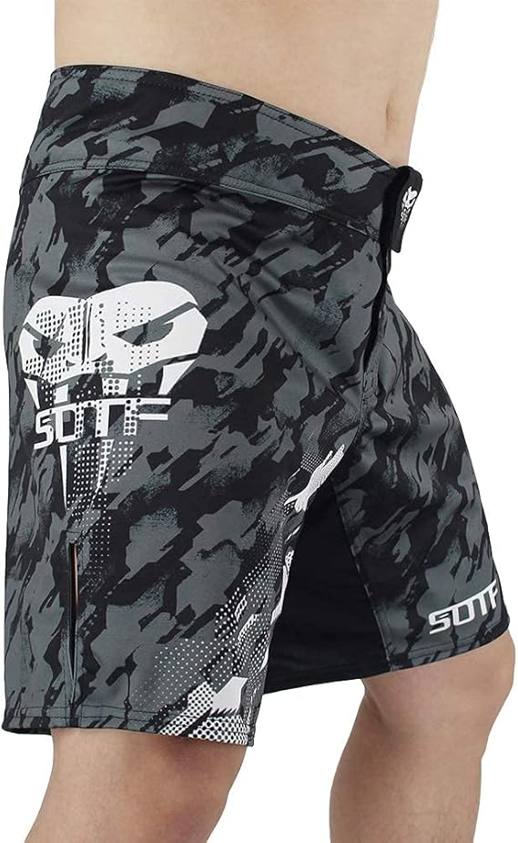Boxing Shorts for Men Training Fight Shorts Men MMA BJJ Shorts No Gi