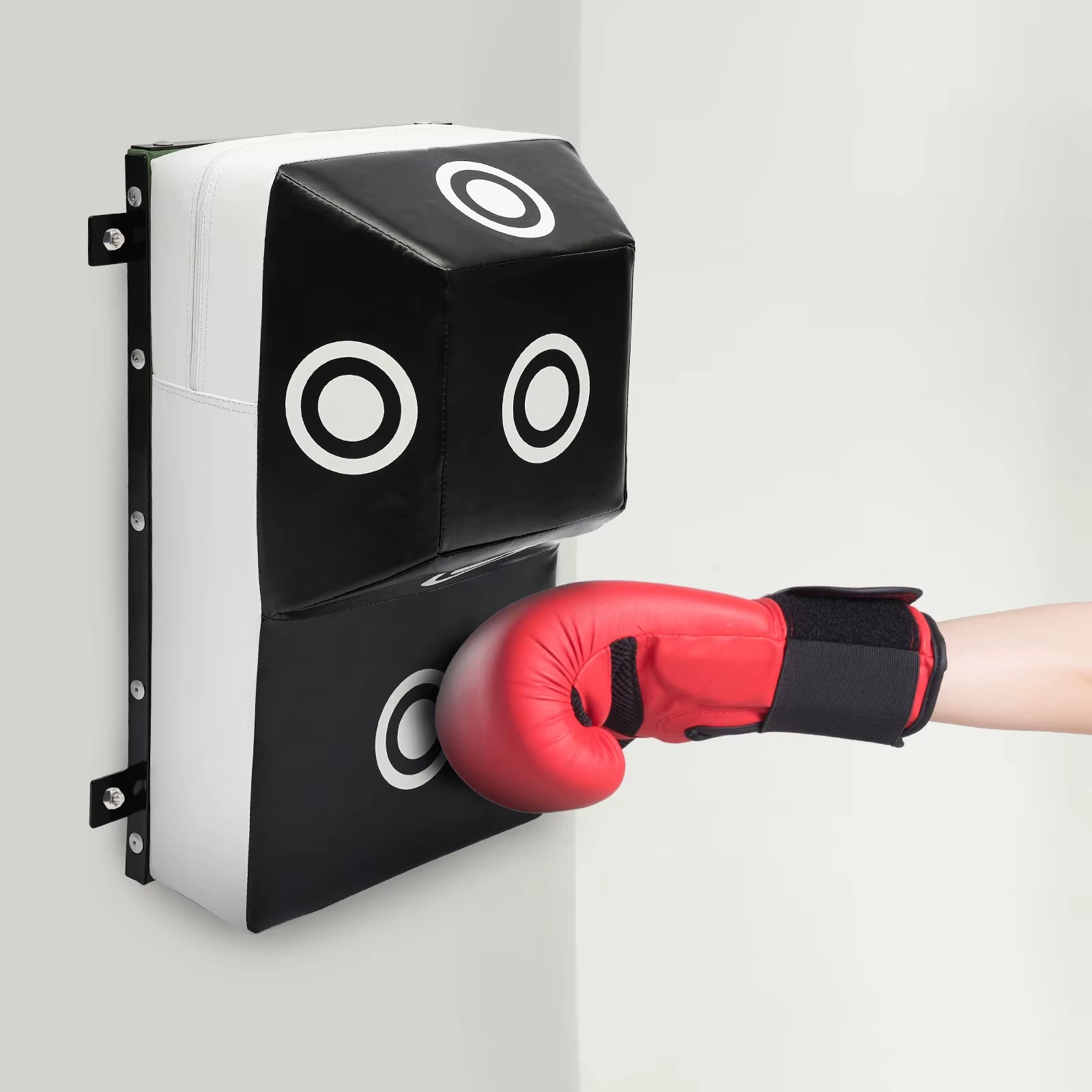 Wall Punching Pad Boxing Target Blocking Pad Wall-Mounted Taekwondo Training Sandbags Fighting Gear for Living Room Household