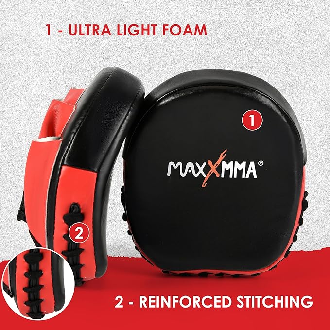 Boxing Punch Mitts by Micro MMA Premium Training Gear
