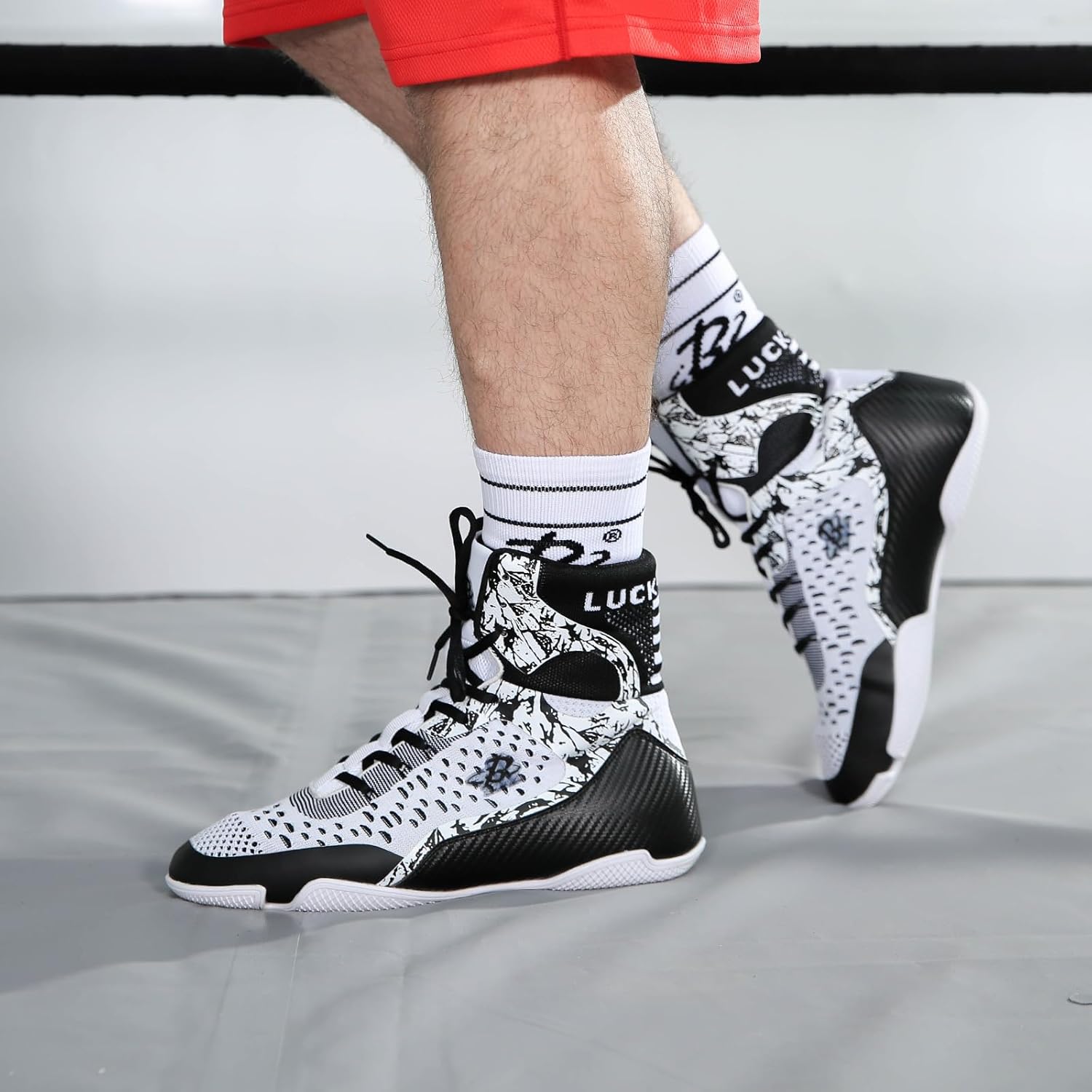 High Top Boxing Shoes for Training, MMA & boxing