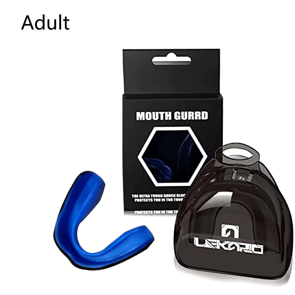 Adult Sports Eva Mouthguard Boxing Tooth Protection Set Mma Fighting Mouth Gear Basketball Football Mouthguard Muay Thai Braces