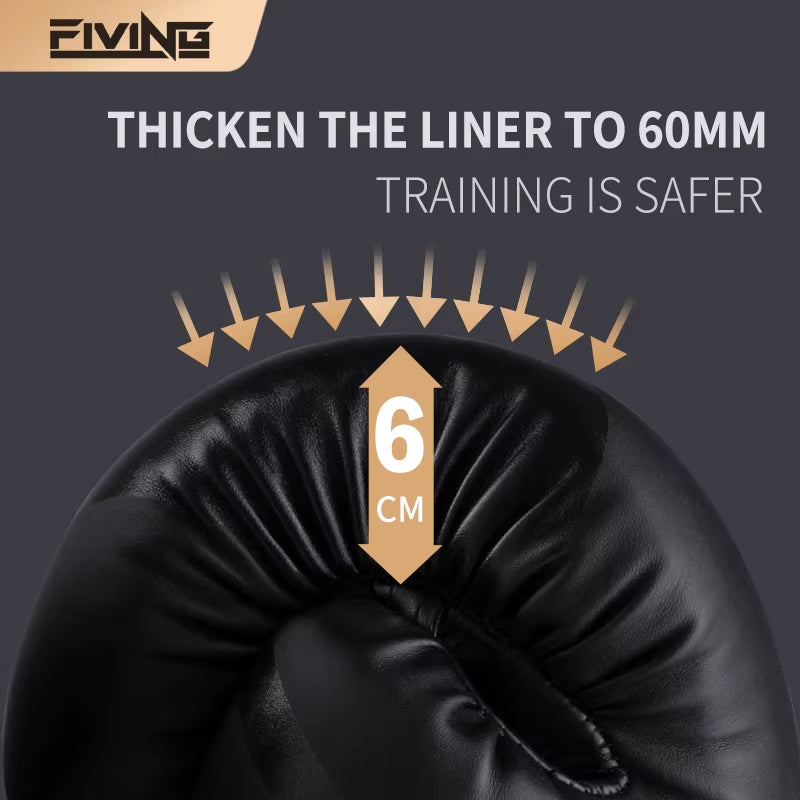 New Pro Boxing Gloves for Women Men Sanda Training Sandbags Muay Thai Combat Fight Adults Kickboxing Gloves