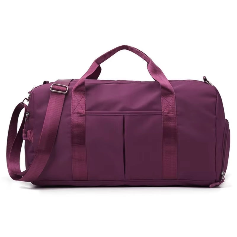 Lightweight Women’s Gym Bag Spacious Handbag with Shoe Compartment for Yoga