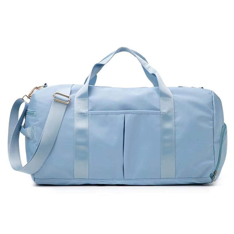 Lightweight Women’s Gym Bag Spacious Handbag with Shoe Compartment for Yoga