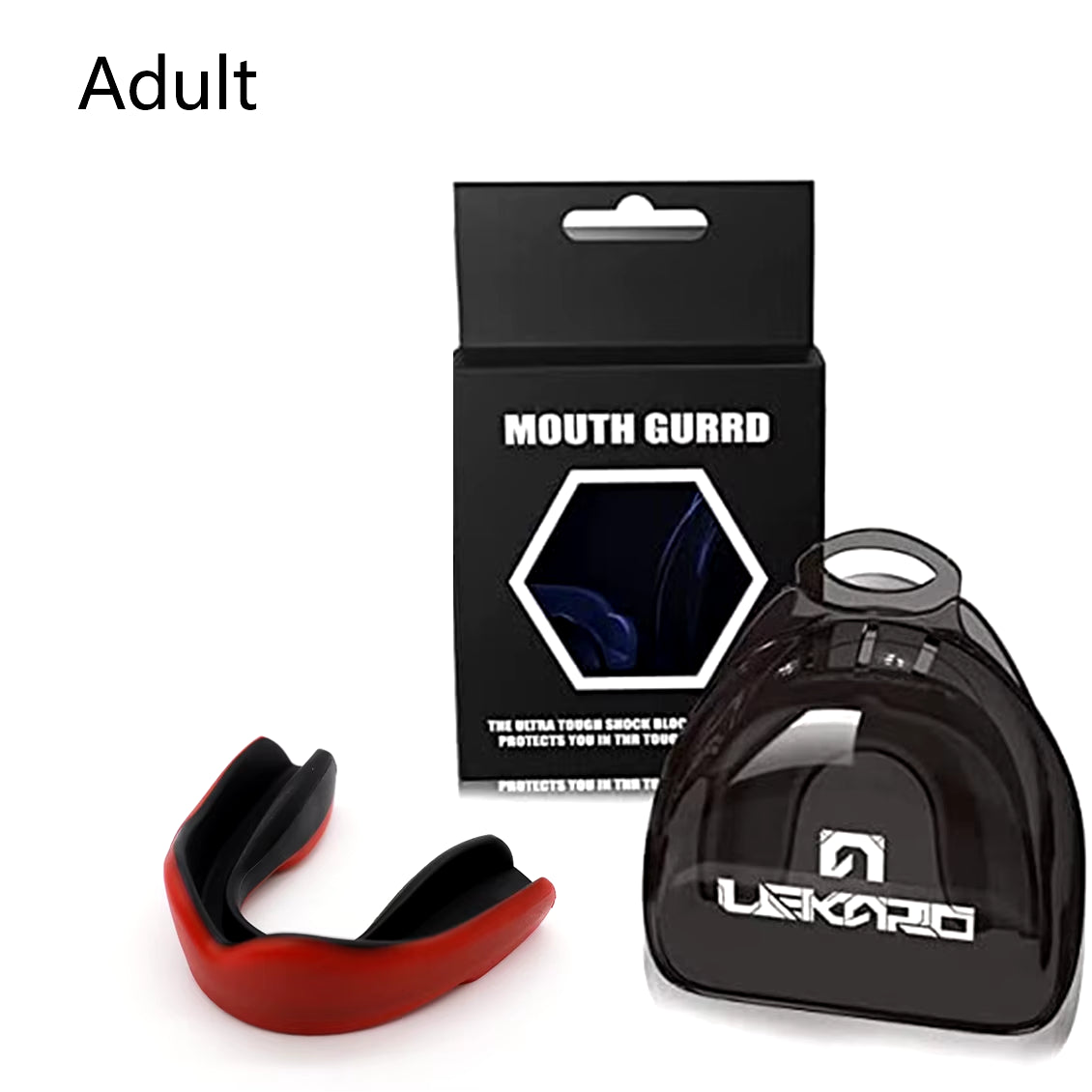 Adult Sports Eva Mouthguard Boxing Tooth Protection Set Mma Fighting Mouth Gear Basketball Football Mouthguard Muay Thai Braces
