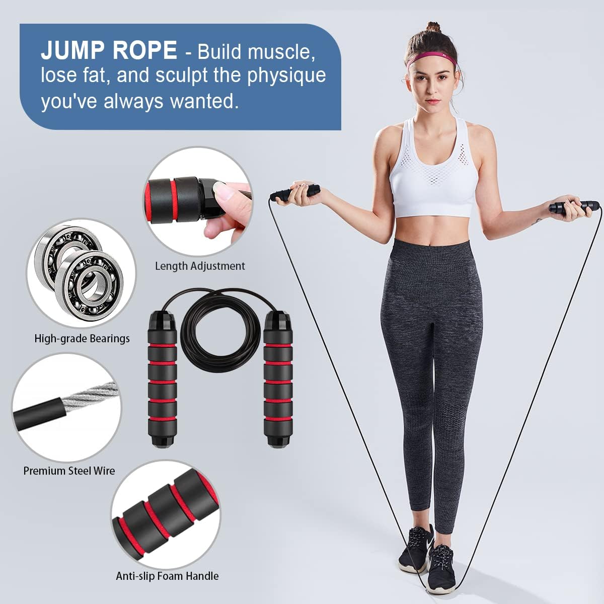 Complete 10-in-1 Ab Roller Set Core Strength Kit with Resistance Bands & Push-Up Bars