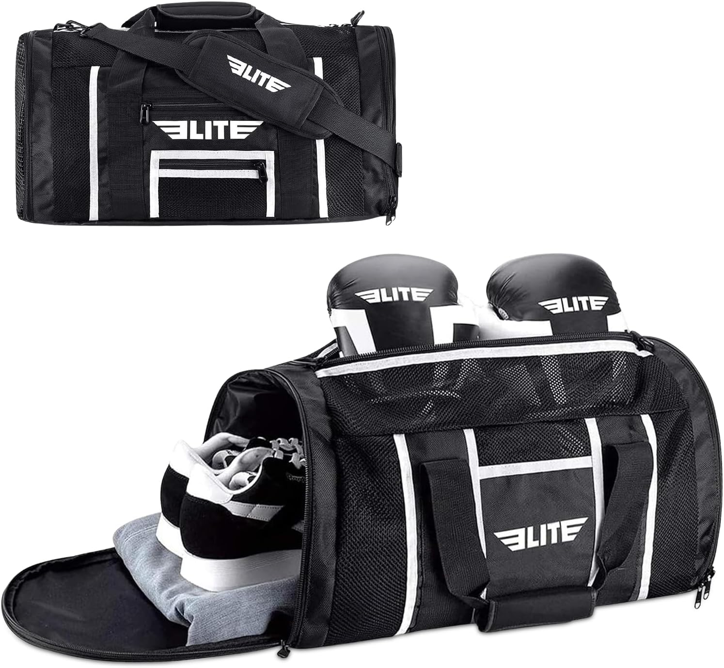 Athletic Boxing Gym Duffle Bag for MMA, BJJ, Jiu Jitsu