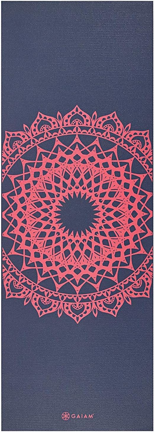 Multi-Purpose Printed Yoga Mat Non-Slip & Durable for Fitness Workouts