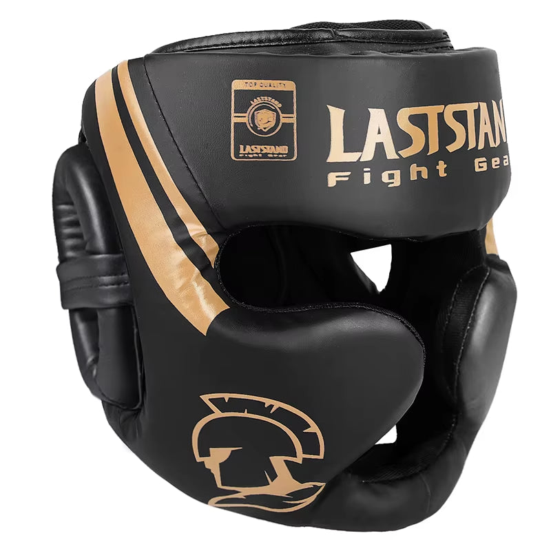 Gingpai Durable Muay Thai Kickboxing Helmet Impact-Resistant Trainer