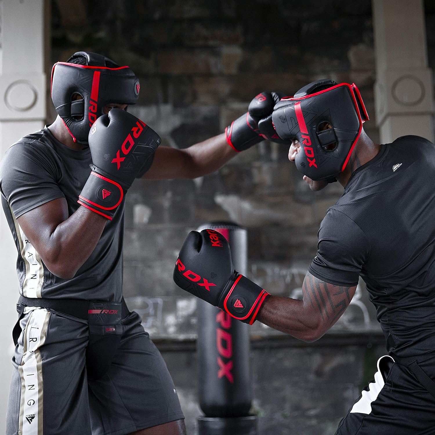 RDX Boxing Headgear for MMA Training, Adjustable Padded 
