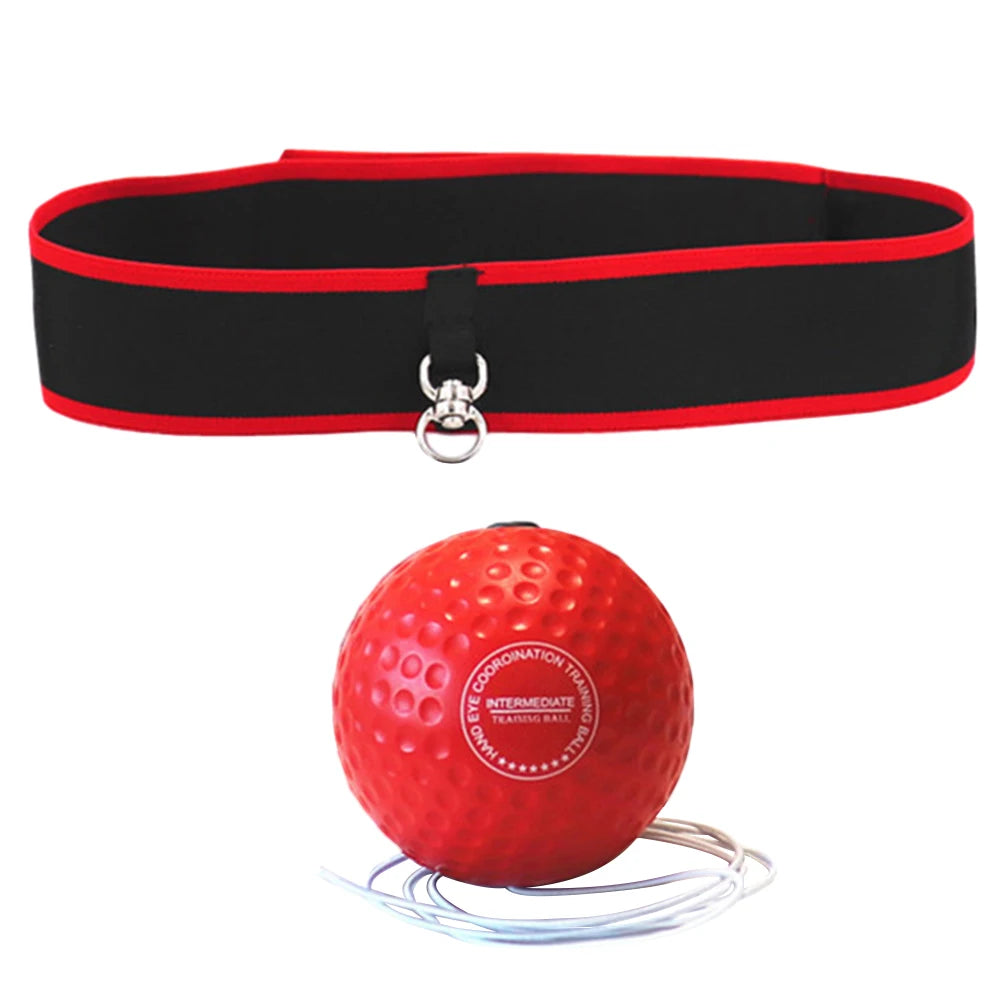 Boxing Speed Ball Boxing Training Ball with Adjustable Headband React Reflex Ball Boxing Ball MMA Gear Great for Reflex Accuracy