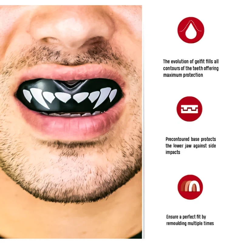 Teeth Protector Mouthguard Ideal for Boxing, MMA, Hockey, Football & Lacrosse