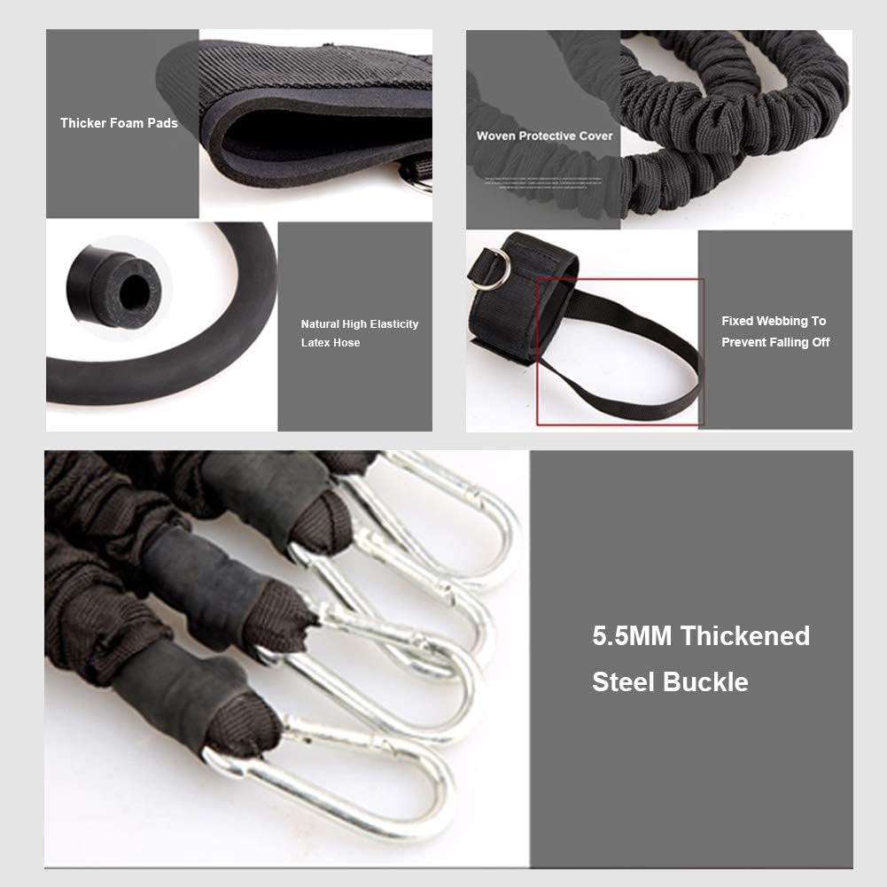 Multi-Sport Leg Resistance Bands Agility & Strength Training System