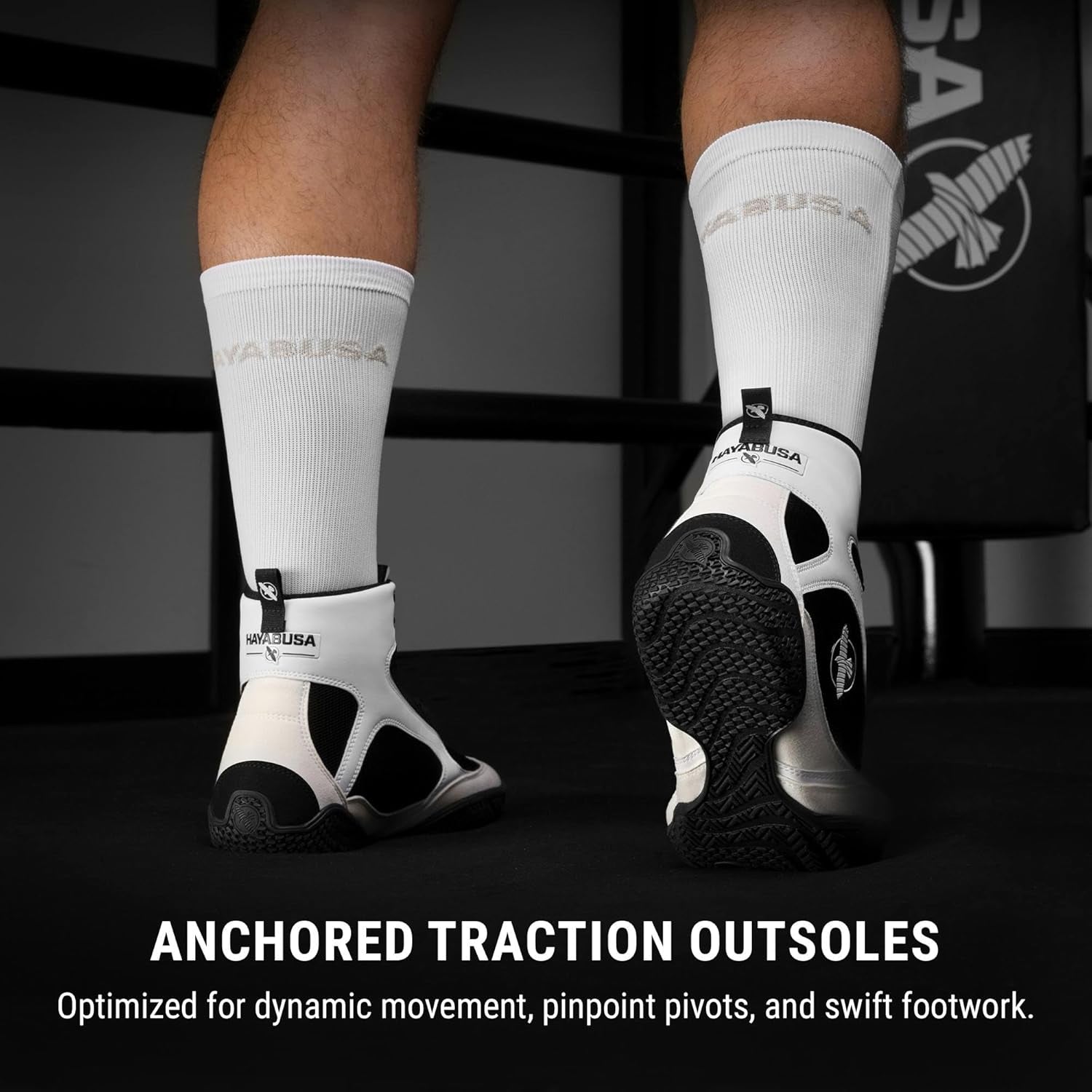 HAYABUSA Pro Boxing Shoes High-Performance Footwear for Boxing Training